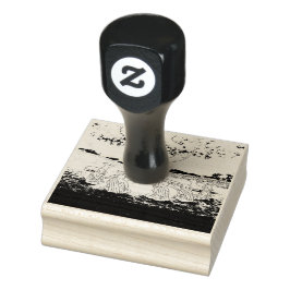 Buddhas erste Predigt-Lektion in Rubber-Briefmarke Gummistempel