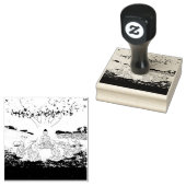 Buddhas erste Predigt-Lektion in Rubber-Briefmarke Gummistempel (Stempel)