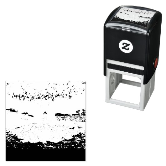 Buddhas erste Predigt Selbstmalerei-Briefmarke Permastempel (Beispiel)