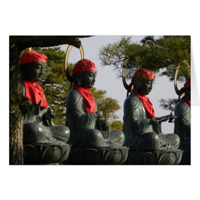 BUDDHAS IN MEDITATION (Vorderseite (Horizontal))