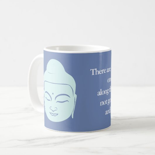 Buddhas Klugheits-Tasse Kaffeetasse (Vorderseite Links)