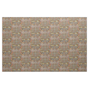 Buddhas Leben-Mandala-Gewebe Stoff