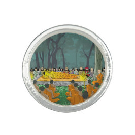 Buddhas letzter Nirvana-Ring Ring