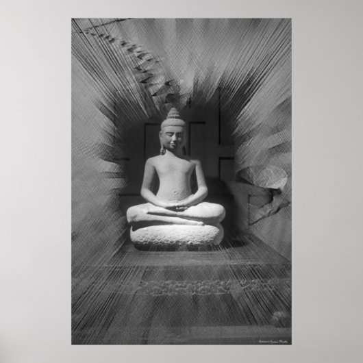 Buddhas Path Print Poster (Vorne)