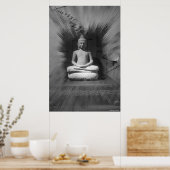 Buddhas Path Print Poster (Küche)