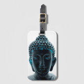 Buddhas Portrait Gepäckanhänger (Vorderseite Vertikal)