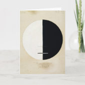 Buddhas Standpoint Earthly Life | Hilma af Klint Karte (Vorderseite)