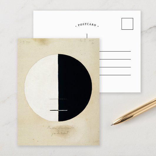 Buddhas Standpoint Earthly Life | Hilma af Klint Postkarte