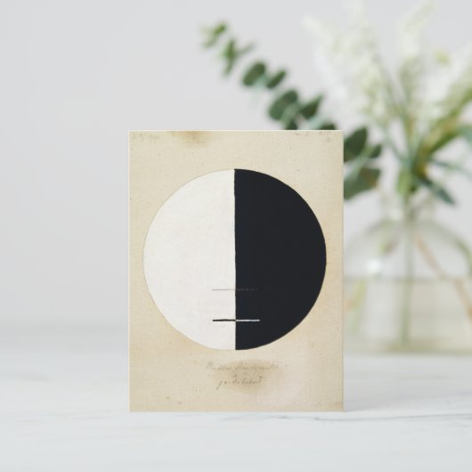 Buddhas Standpoint Earthly Life | Hilma af Klint Postkarte (Stehend Vorderseite)