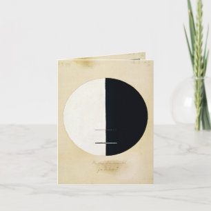 Buddhas Standpunkt im Irdischen Leben von Hilma Dankeskarte