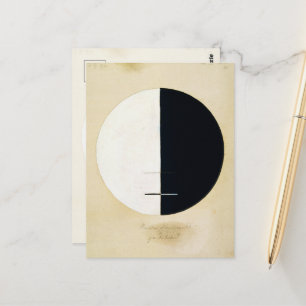 Buddhas Standpunkt im Irdischen Leben von Hilma Postkarte