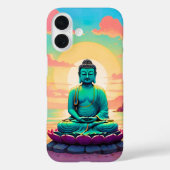 Buddhas Sunset Reflektion Case-Mate iPhone Hülle (Rückseite)