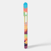 Buddhas Sunset Reflektion Case-Mate iPhone Hülle (Rückseite / Links)