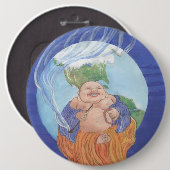 Buddhas verbessern Welt Button (Vorne & Hinten)