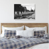 Buddhas von Ayutthaya Leinwanddruck (Insitu (Schlafzimmer))