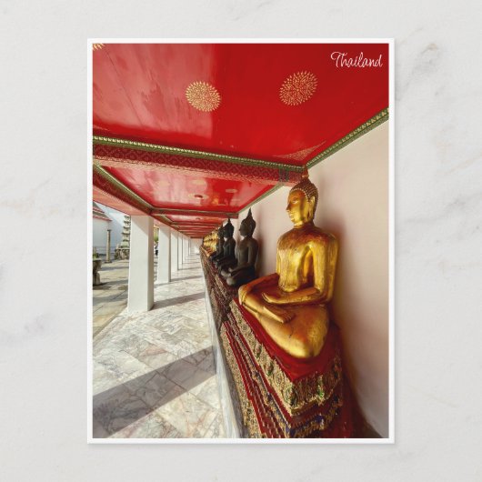 buddhas was pho thailand postkarte (Vorderseite)