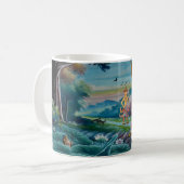 Buddhas Weisheit: Glaube und Kultur Kaffeetasse (Vorderseite Links)