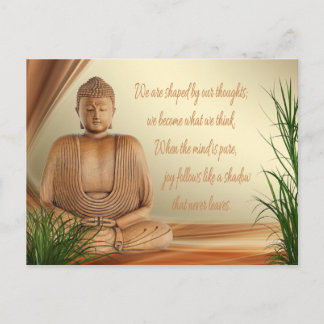 Buddhas Weisheitspostkarte Postkarte