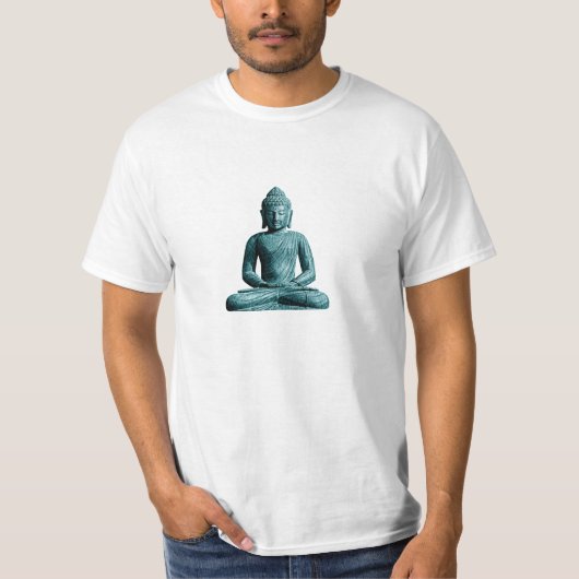 Buddhas Wert-T - Shirt allein - (Vorderseite)