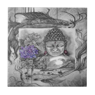 Buddhas Wunsch Fliese