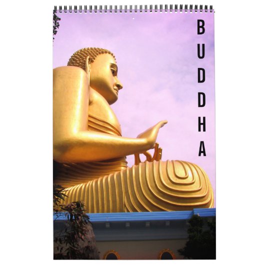 Buddhastatuen Kalender (Titelbild)