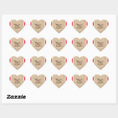 BuddhaToday #3 - Zen-Liebe-Stickers Herz-Aufkleber (Blatt)