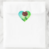 BuddhaToday #7 - Zen-Liebe-Stickers Herz-Aufkleber (Tasche)