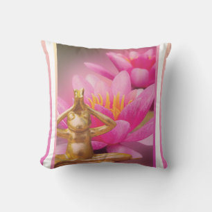 BuddhaToday Flowering Frog #5 Vol. 3 Bild mit Zita Kissen