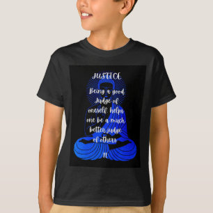 BuddhaToday Tarot Buddha-Shirt-Serie -Gerechtigkei T-Shirt