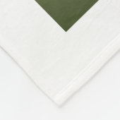 BuddhaToday V1 #11 - WHITE COZY BUDDHA BLANKET Fleecedecke (Ecke)