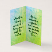 BuddhaToday V1 - #14 Buddha "Message Book" Cards Visitenkarten (Innenseite)