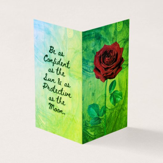 BuddhaToday V1 - #14 Buddha "Message Book" Cards Visitenkarten (Vorderseite)