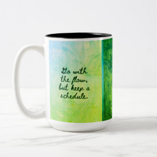 BuddhaToday V1 #19 Zen-Tasse - Buddha-Rose  Zweifarbige Tasse