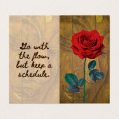 BuddhaToday V1 - #2 Buddha "Message Book"-Karten Visitenkarten (Außenseite Aufgefaltet)