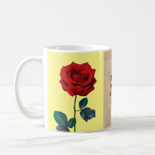 BuddhaToday V1 #34 Zen-Tasse - Buddha-Rose  Kaffeetasse