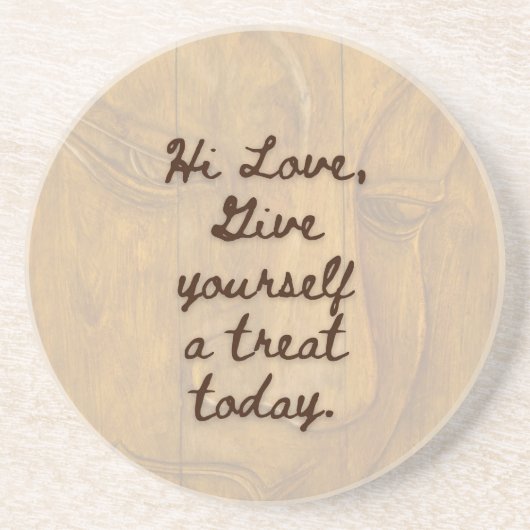 BuddhaToday V1 - #3 "Park it Here" Untersetzer (Vorne)