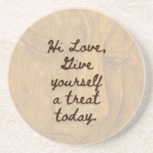 BuddhaToday V1 - #3 "Stell es hier ab" Untersetzer