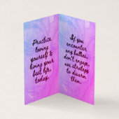 BuddhaToday V1 - #4 Buddha "Message Book"-Karten Visitenkarten (Innenseite)