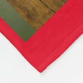 BuddhaToday V1 #4 - RED COZY BUDDHA BLANKET SERIE Fleecedecke (Ecke)