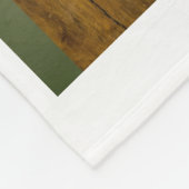 BuddhaToday V1 #8 - WHITE COZY BUDDHA BLANKET Fleecedecke (Ecke)