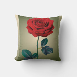 BuddhaToday V1 #9 Friedensstift - Rose und Zitat Kissen