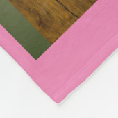 BuddhaToday V1 #9 - SAKURA PINK COZY BUDDHA BLANKE Fleecedecke (Ecke)