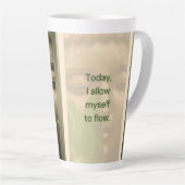BuddhaToday V2 #1 Zen Latte Tasse (Rechte Ecke)