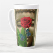 BuddhaToday V2 #1 Zen Latte Tasse (Linke Ecke)