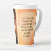 BuddhaToday V2 #5 Zen Latte Tasse (Rechte Ecke)