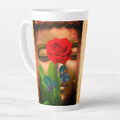 BuddhaToday V2 #6 Zen Latte Tasse (Linke Ecke)