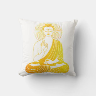 BuddhaToday V4 Peace Pillow #1 - Sunrise Buddha Kissen