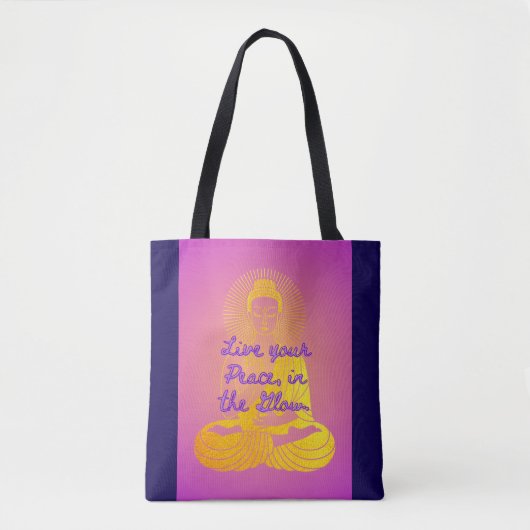 BuddhaToday V4 Sunrise Buddha Tote #1 Tasche (Vorderseite)