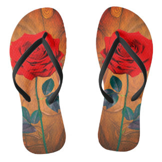BuddhaToday 'Walk in Peace' #3 Sangria Rose Badesandalen