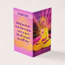 BuddhaTodayV4 - #1 Buddha "Message Book"-Karten